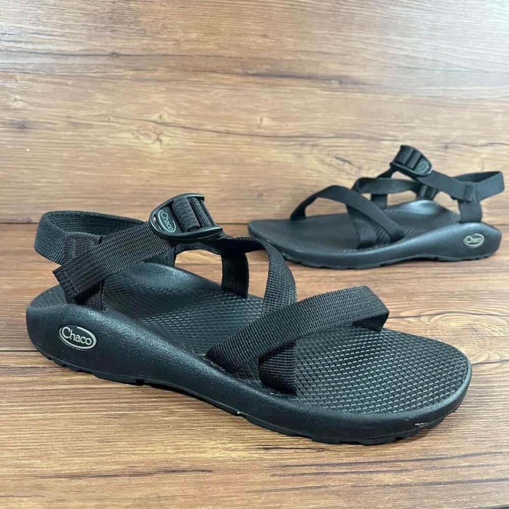 Chaco Outdoor Hiking Sandals Triple Black Women’s Size 10 Wide